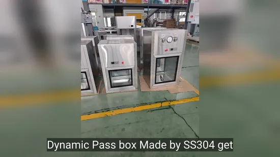 High-Security Medical Pass Box with Interlocking System for Safe Transfers